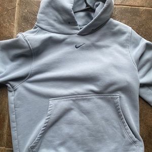 Light blue Nike hoodie